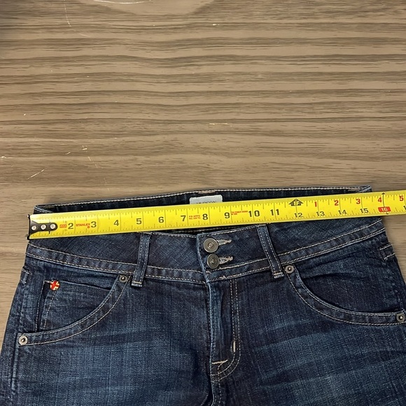 HUDSON LOW RISE SIGNATURE BOOTCUT DENIM  JEANS 27 - Picture 16 of 16